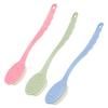 MERRYHAPY 3pcs Long Handle Back Brush for Shower Bath Body Cleaning Scrubbers Dry Brush for Men Women view 1