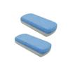 NOLITOY 2pcs Double Foot File for Dead Skin Removal Ergonomic Exfoliator Pedicure Tools for Smooth Feet for High Heel Wearers and Walkers view 1
