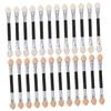 Angoily 24pcs Dual-headed Eyeshadow Applicators for Makeup Soft Touch Eye Shadow Sticks Convenient and Lightweight Cosmetic Tools for Women and Girls view 1