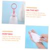 Beatifufu 2pcs Foaming Soap Maker Nets Facial Body Cleansing Tool for Exfoliating Fast Drying Bubble Creation Daily Shower Use view 3