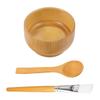 Angoily 3pcs Mixing Bowl for Face Masks Cosmetic Tools Spoon Brush for Skincare Travel Home Use Lightweight Safe for Skin view 1