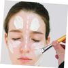 Angoily 3pcs Mixing Bowl for Face Masks Cosmetic Tools Spoon Brush for Skincare Travel Home Use Lightweight Safe for Skin view 2