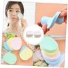 Angoily 8pcs Facial Sponges Face Scrubber Exfoliator Makeup Removal Pads Beauty Sponge Random Color view 3