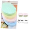 Angoily 8pcs Facial Sponges Face Scrubber Exfoliator Makeup Removal Pads Beauty Sponge Random Color view 4