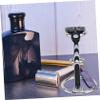 Didiseaon Shaving Brush Holder Rack Stand Dual Bracket Design for Men Keeps Bathroom Organized and Tidy Stylish Finish view 2