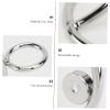 Didiseaon Shaving Brush Holder Rack Stand Dual Bracket Design for Men Keeps Bathroom Organized and Tidy Stylish Finish view 3