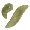 Angoily 2pcs Jade Gua Sha Board Natural Facial Massage Tool for Skin Care Green Scraping Plate for Relaxation and Wellness Friends and Family view 1