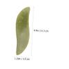 Angoily 2pcs Jade Gua Sha Board Natural Facial Massage Tool for Skin Care Green Scraping Plate for Relaxation and Wellness Friends and Family view 3