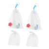 Angoily 4pcs Soap Foaming Bags Exfoliating Net Pouches for Gentle Bubble Making Compact and Lightweight for Facial Cleansing Reusable Soap Saver Bags view 1
