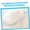 Angoily 4pcs Soap Foaming Bags Exfoliating Net Pouches for Gentle Bubble Making Compact and Lightweight for Facial Cleansing Reusable Soap Saver Bags view 4
