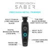 Stylecraft Saber Professional Full Metal Body Digital Brushless Motor Cordless Hair Trimmer (Precision Black) view 4