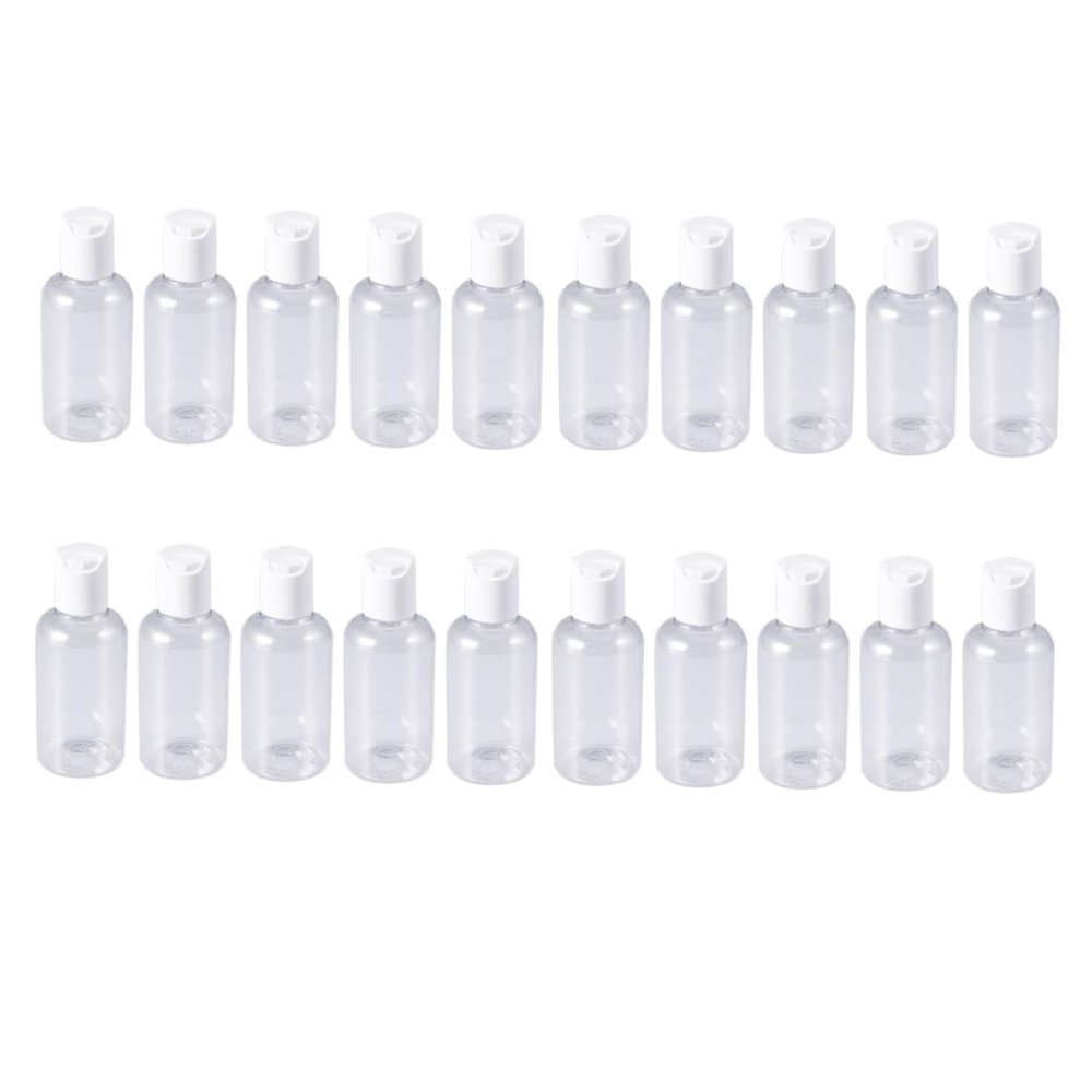 Beatifufu 12pcs Bottles for Shampoo Lotion Cream Multi-use Refillable Containers Random Colors for Easy Storage and Travel