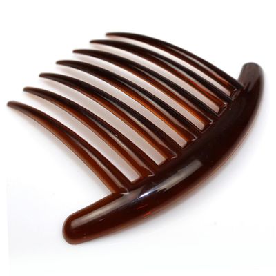 Angoily 10pcs Acrylic Hair Combs for Women Black Side Combs for Styling Design for Everyday Use Decorative Hair Accessories for Various Occasions