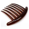 Angoily 10pcs Acrylic Hair Combs for Women Black Side Combs for Styling Design for Everyday Use Decorative Hair Accessories for Various Occasions view 1