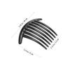 Angoily 10pcs Acrylic Hair Combs for Women Black Side Combs for Styling Design for Everyday Use Decorative Hair Accessories for Various Occasions view 2