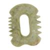 Angoily Jade Facial Massager Gua Sha Board Roller for Face Skincare Tools Jade Comb Natural Massage Tool view 1