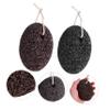 NOLITOY 2-Piece Foot Exfoliator Tool Pumice Stone Remover for Dead Skin Foot Massage Tool Feet Care Accessory for Home Use and Travel view 3