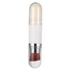 Angoily Double-headed Retractable Makeup Brush Powder Foundation Brush with Soft Fluffy Bristles for Even Application and Blending Versatile Tool for Makeup Finish view 1