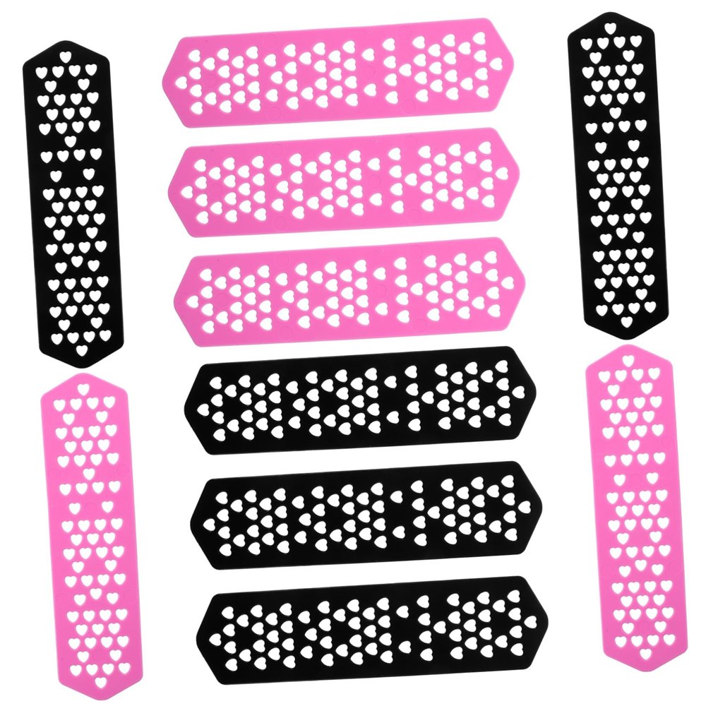 Beatifufu 10pcs Heatproof Hairdressing Plates for Perming Durable Heat-Blocking Salon Tools for Hairdressers Essential Accessories for