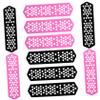 Beatifufu 10pcs Heatproof Hairdressing Plates for Perming Durable Heat-Blocking Salon Tools for Hairdressers Essential Accessories for view 1