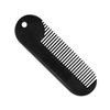 Mipcase Beard Comb for Black Men Sturdy Zinc Alloy Essential Men's Beard Accessories Easy Styling Tool view 1