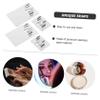 LALAFINA 4pcs Stainless Steel Makeup Mixing Palette Professional Ring Design for Foundation Blending Nail Art and Color Mixing Portable Lightweight Cosmetic Tools view 4