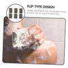 Angoily 6pcs Soap Net Bags for Foaming Exfoliating Mesh Pouch for Skin Care Durable Black Linen Soap Holder for Home Bathing Easy to Hang and Dry All Ages view 2