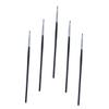 Angoily 5pcs Eyeliner Brush Applicator Portable Cosmetic Tool for Precise Lip and Eye Makeup Easy to Carry for Beginners and Professionals Stylish Design Random Style view 1
