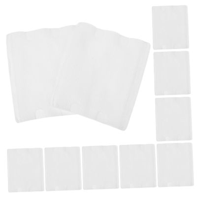 Mipcase 100pcs Thicken Cotton Pads Soft Makeup Removal Tool for Daily Use Gentle Skin Portable Face Cushions for Cleansing and Cosmetic Applications White