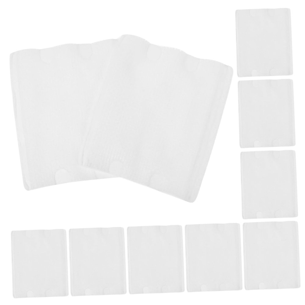Mipcase 100pcs Thicken Cotton Pads Soft Makeup Removal Tool for Daily Use Gentle Skin Portable Face Cushions for Cleansing and Cosmetic Applications White