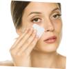 Mipcase 100pcs Thicken Cotton Pads Soft Makeup Removal Tool for Daily Use Gentle Skin Portable Face Cushions for Cleansing and Cosmetic Applications White view 2