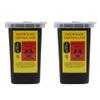 2pcs Blade Storage Box Shaving Blades Cases Waste Blades Cases Waste Blades Containers Blades Recycling Container Blades Dispenser Razor Storage Case Barbershop Supplies view 1