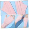 Mipcase 1pair Uv Gloves for Nail Art Soft Breathable Manicure Gloves Women Half-finger Design for Outdoor Use -friendly and Comfortable for Salon and Home Use view 2
