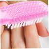Mipcase 5pcs Handle Nail Brush for Cleaning Fingernails Nail Duster for Manicure and Pedicure Compact for Home and Travel Use view 2