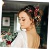 Angoily Bridal Hair Clip Set Pearls Flowers Wedding Hair Accessories for Bridesmaid Wedding Day view 2
