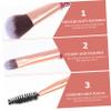 DOITOOL Diamond Makeup Brush Set 10pc Makeup Tool Professional Cosmetics Brush for Eye Shadow Foundation Blush view 3