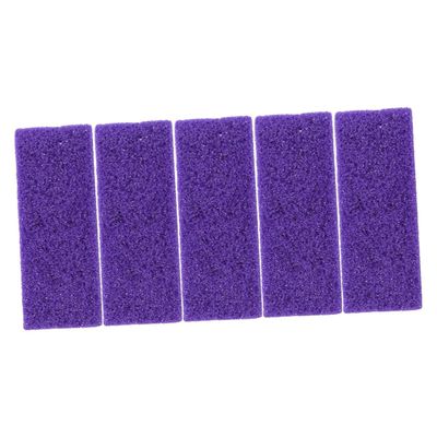 MERRYHAPY 5pcs Handheld Foot Exfoliating File for Smooth Skin Portable Pedicure Tools for Daily Use for Callus Removal and Foot Care Purple Volcanic