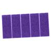 MERRYHAPY 5pcs Handheld Foot Exfoliating File for Smooth Skin Portable Pedicure Tools for Daily Use for Callus Removal and Foot Care Purple Volcanic view 1