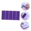 MERRYHAPY 5pcs Handheld Foot Exfoliating File for Smooth Skin Portable Pedicure Tools for Daily Use for Callus Removal and Foot Care Purple Volcanic view 3