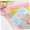 Angoily 8pcs Exfoliating Bath Towels for Adults Soft Body Wash Cloths Yellow Green Blue Pink for Smooth Skin and Daily Use view 4
