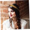 MERRYHAPY 2pcs Chunky Wide Plaited Braid Headband for Women Elastic Hairband Durable Comfortable Fit for Sports Everyday Wear view 2