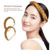 MERRYHAPY 2pcs Chunky Wide Plaited Braid Headband for Women Elastic Hairband Durable Comfortable Fit for Sports Everyday Wear view 4