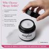 SLEEPY FIELDS Unscented Magnesium-Enhanced Sleep Cream - Nighttime Moisturizing Cream for Pain Calm, Leg Cramps, Sleep & Muscle Soreness - Fast Absorbing, Non-Greasy, Made in USA - 2 oz view 4