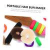 Beatifufu 3pcs Wear-resistant Hair Bun Makers Portable Nylon Hair Accessories for Elegant Hairstyles Easy to Use and Reusable Bun Tools for Women view 3