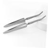BIUDECO 3pcs Stainless Steel Nail Tweezers Multi-functional Manicure Pinching Tools for Nail Shaping Compact Design for and Use view 2