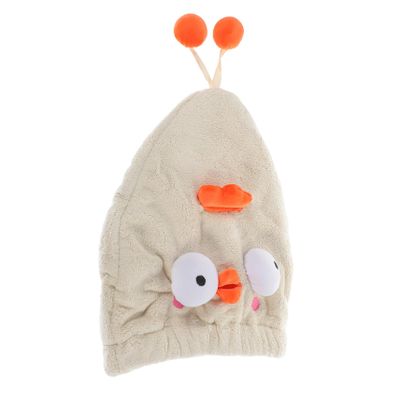 Didiseaon Hair Drying Cap Absorbent Quick Dry Cartoon Animal Design Comfortable for Women Girls