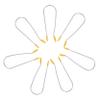 BIUDECO 20pcs Professional Curling Accessories Hot Roller Clips Wire Hair Clips for Rollers view 1