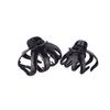 Beatifufu 6pcs Octopus Hair Clips Toothed Jaw Clamps for Women and Girls Lightweight Plastic Hair Accessories Bright Black and Green Tortoiseshell view 3