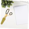 Angoily 5pcs Embroidery Scissors Leather Cover with Protective Sheath Portable Multi-color Scissor Protector for Eyebrow Trimming Crafting and Sewing Projects view 4