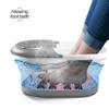 Medical king Foot Spa with Heat and Massage and Jets Includes A Remote Control A Pumice Stone Collapsible Foot Spa Massager with Heat and Massage Bubbles and Vibration view 2